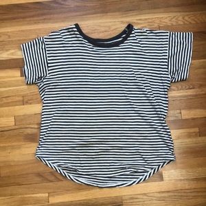 Madewell 100% cotton striped t shirt